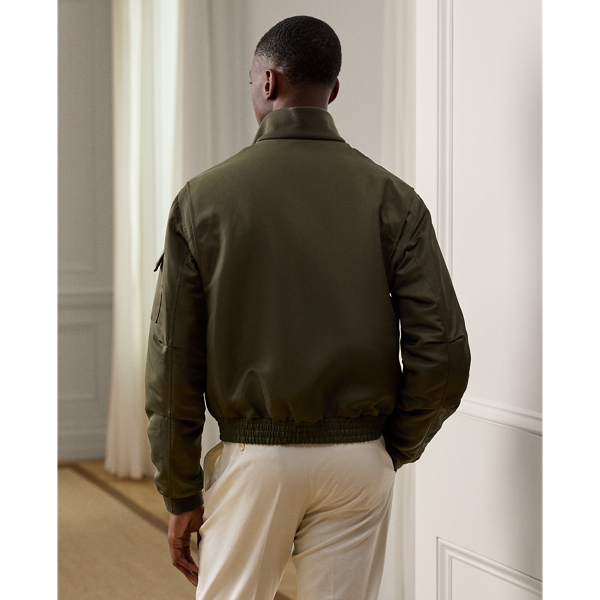 ツイル フライト ジャケット | ラルフ ローレン公式オンラインストア