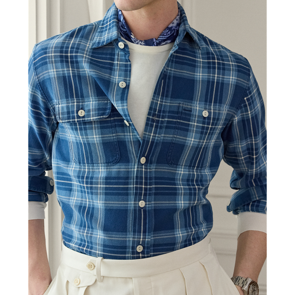 Plaid Twill Shirt