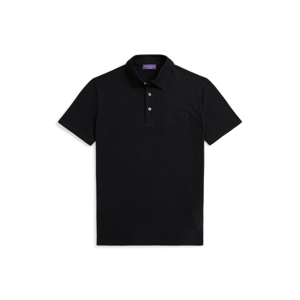 Wool Piqué Polo Shirt