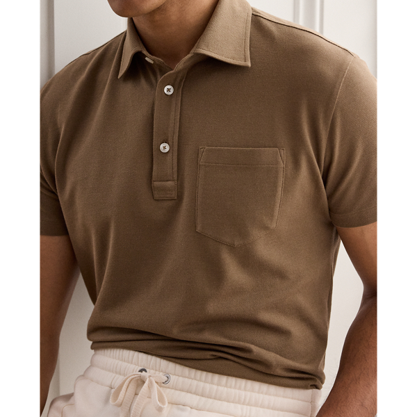 コットンカシミヤ ピケ ポロシャツ | ラルフ ローレン公式オンラインストア