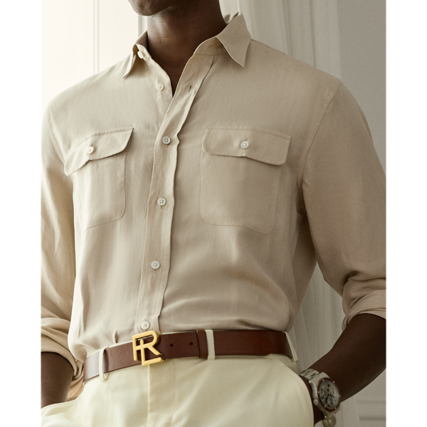 Silk-Linen Shirt 