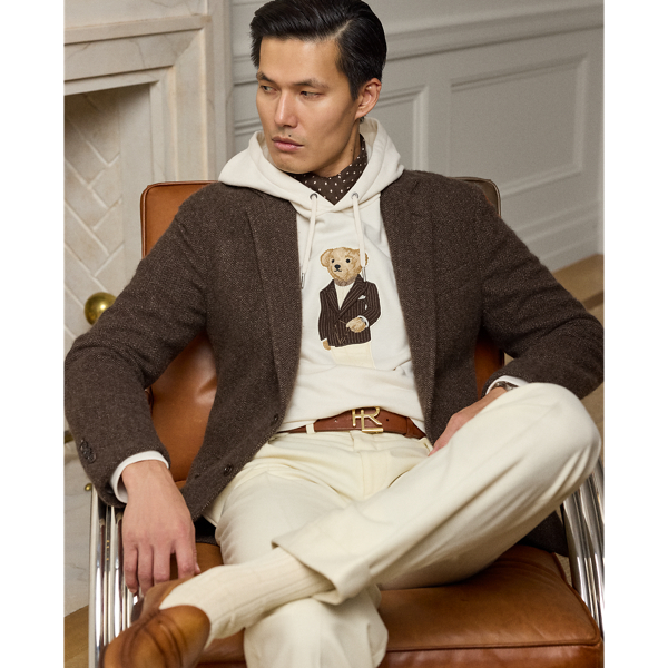 激かわ♡ラルフローレン♡タキシード Polo ベア フリース プルオーバー Polo ベア コットンカシミヤ フリース フーディ | ラルフ ローレン公式