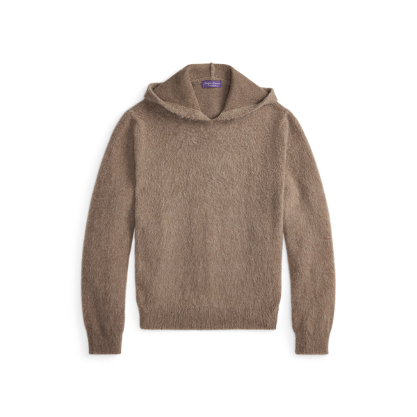 Camisola com capuz em caxemira/l&atilde; Purple Label em 1