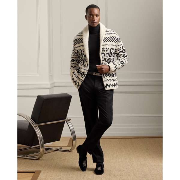 Cashmere Shawl Cardigan