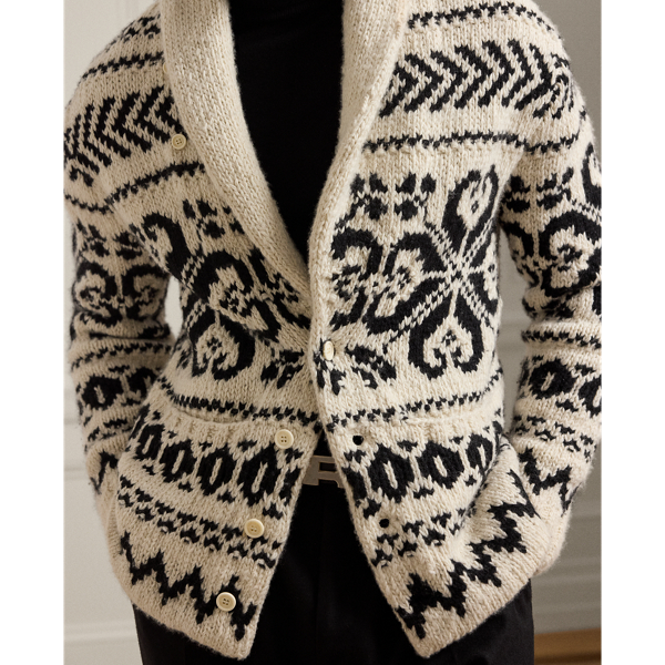 Cashmere Shawl Cardigan