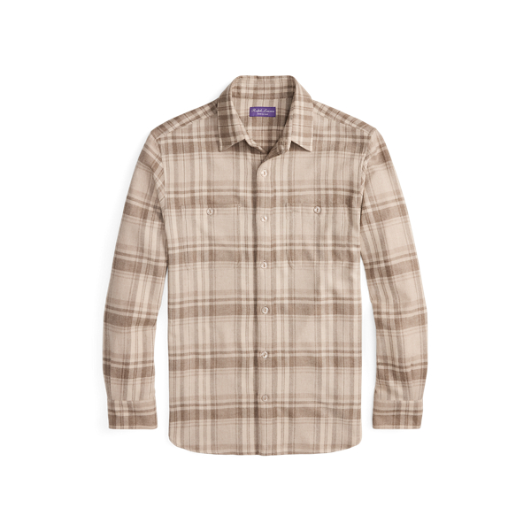 Wool Melton Shirt Jacket | Classic Fit Casual Shirts | Ralph Lauren