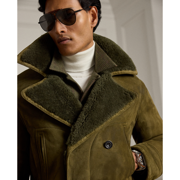 Shearling Peacoat