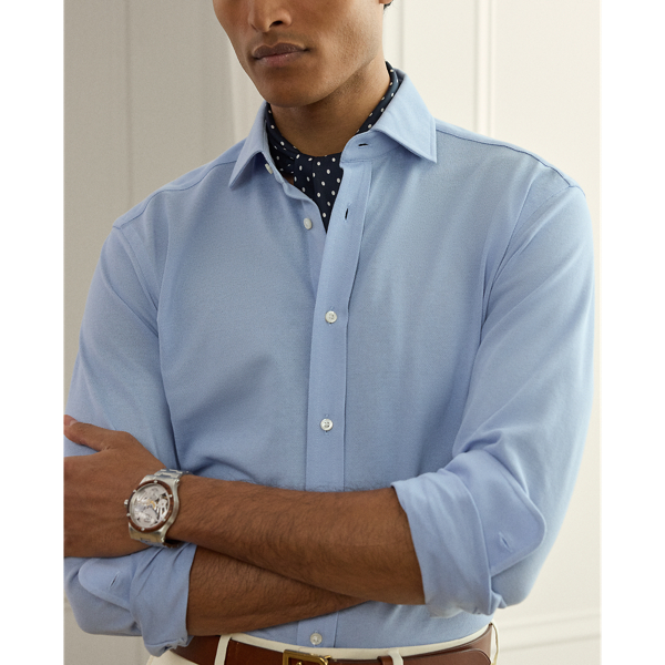 Knit Oxford Shirt