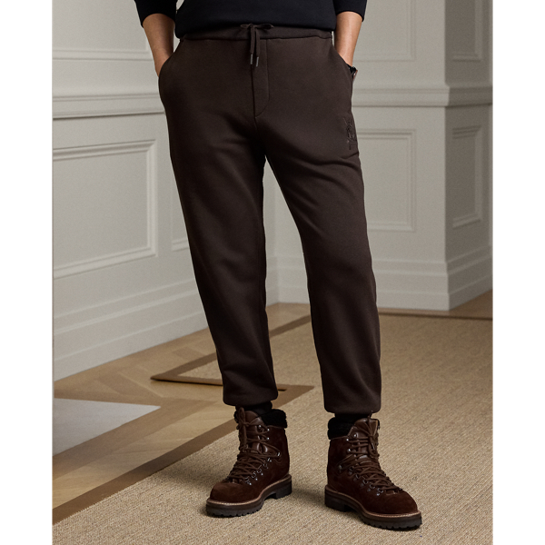 Cotton-Cashmere Fleece Jogger Pant