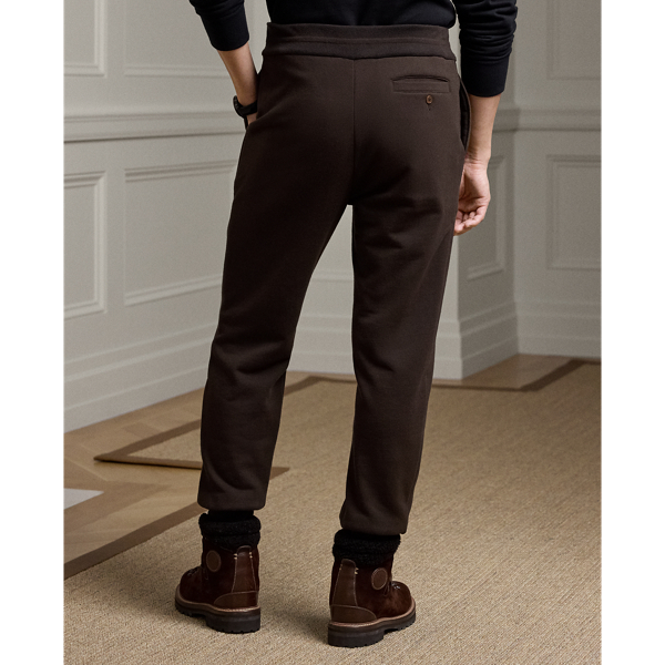 Cotton-Cashmere Fleece Jogger Pant