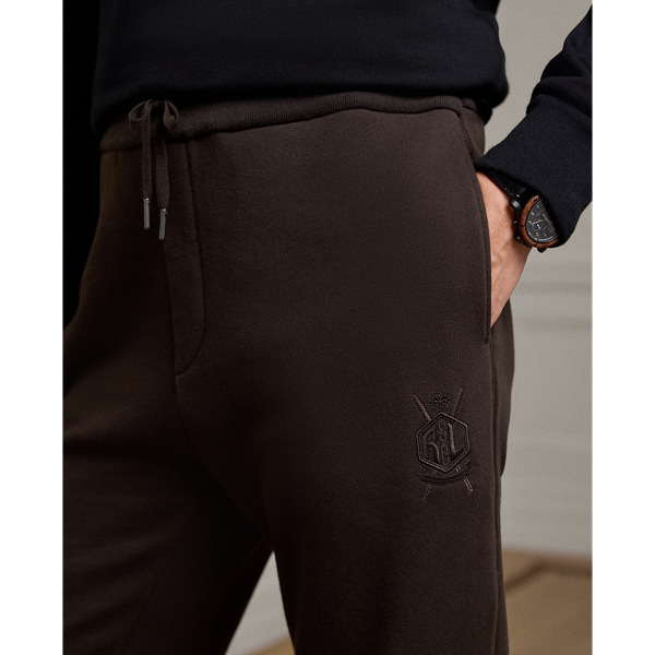 Cotton-Cashmere Fleece Jogger Pant