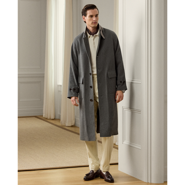 Cashmere-Alpaca Polo-Collar Sweater