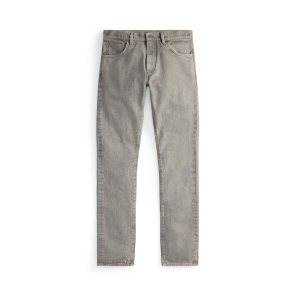 Buckled Cotton-Linen Denim Trouser | Ralph Lauren