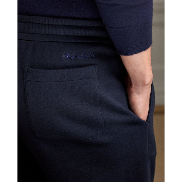 Cotton-Cashmere Fleece Pant