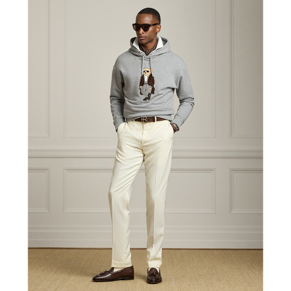 Polo Bear Cotton-Cashmere Fleece Hoodie