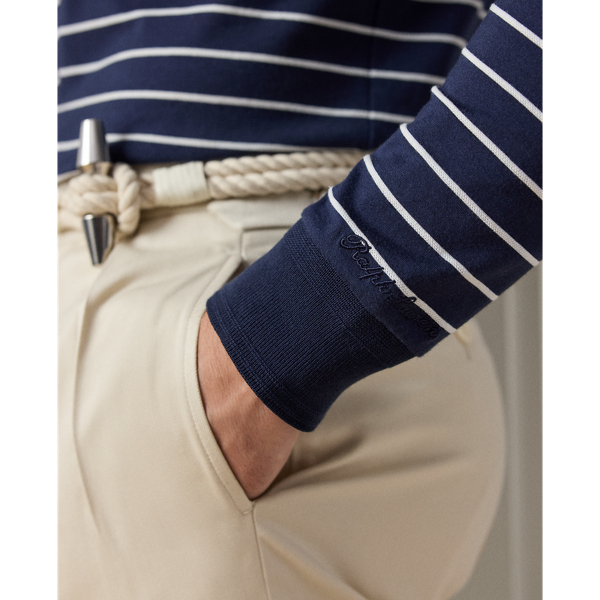 Lang&auml;rmliges T-Shirt mit Streifenmuster Purple Label in Kl. V.-Navy/Deckb.-Wei&szlig; 6