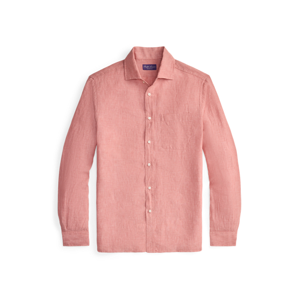 Chemise en lin et chambray 