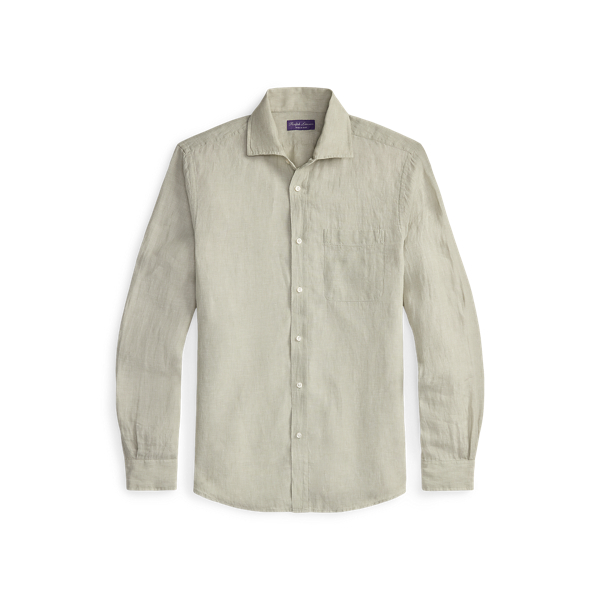 Chemise en lin et chambray 