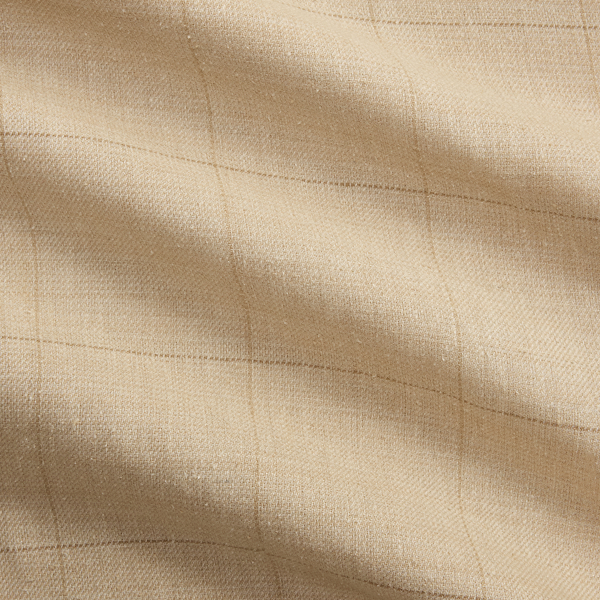 Hemd mit Windowpane-Karo Purple Label in Klassisch-Sandbraun 7