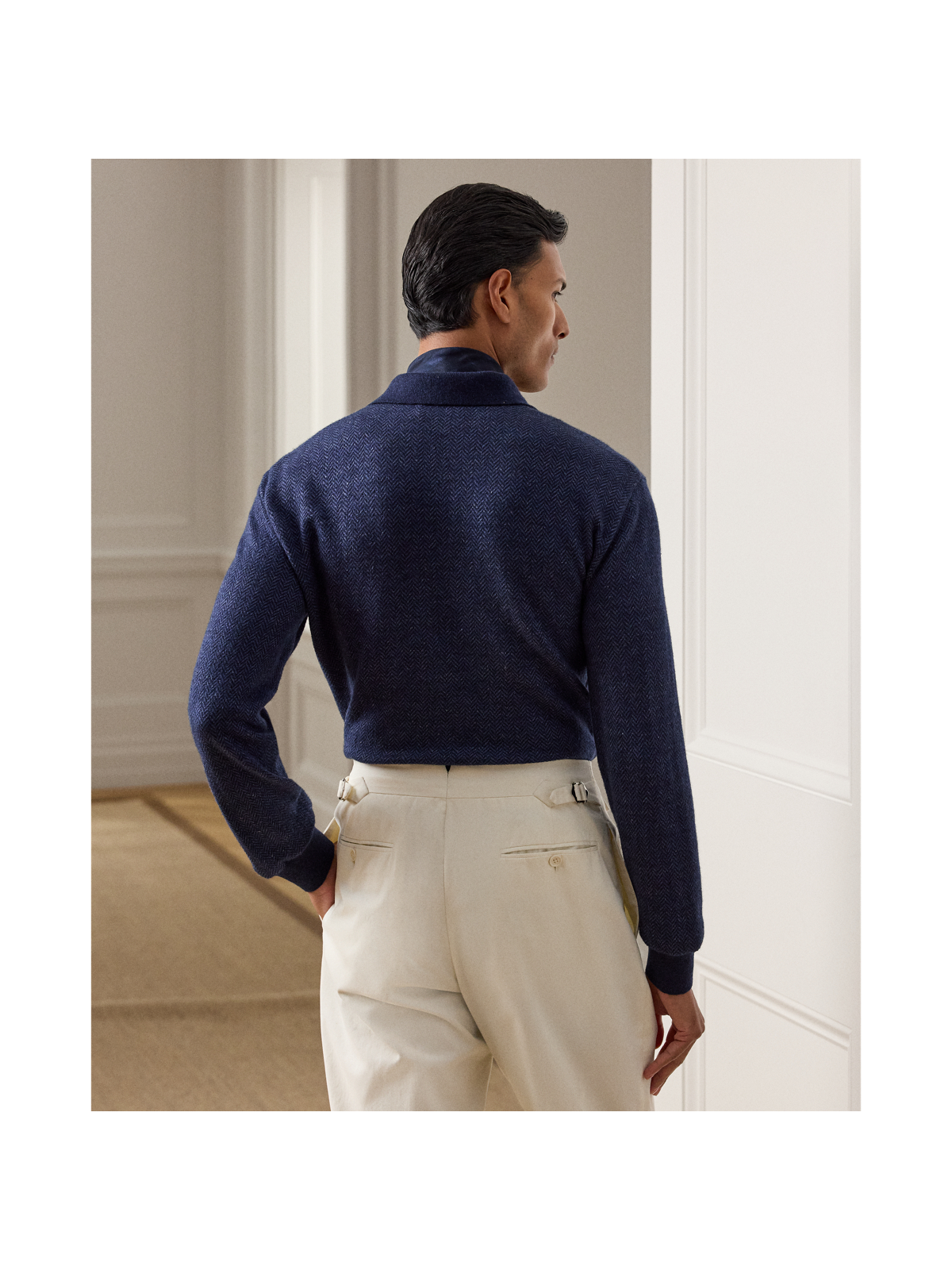 Мужские свитеры Ralph Lauren Linen-Cashmere Polo Sweater — фото 2