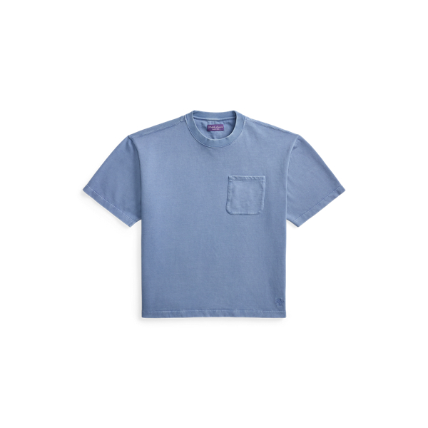 Purple Label 릴렉스핏 저지 티셔츠 윈워드 블루 2