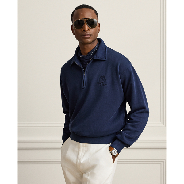 Relaxed Fit Cotton-Cashmere Sweatshirt