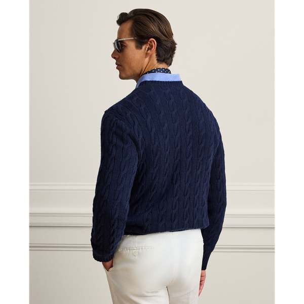 Cable-Knit Cashmere Jumper