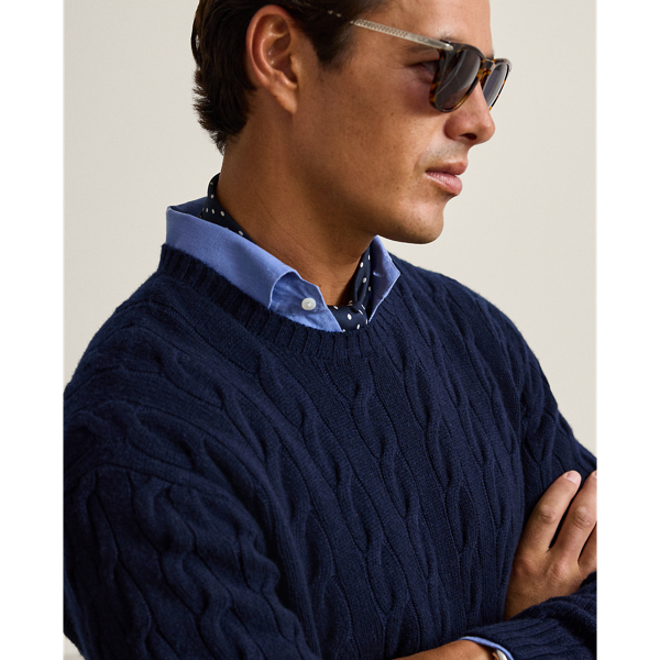 Cable-Knit Cashmere Jumper