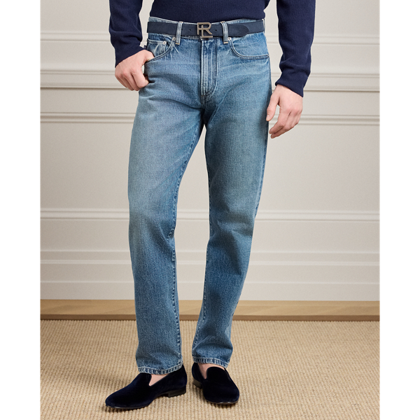 Jean Straight Fit Purple Label en Indigo moyen 4