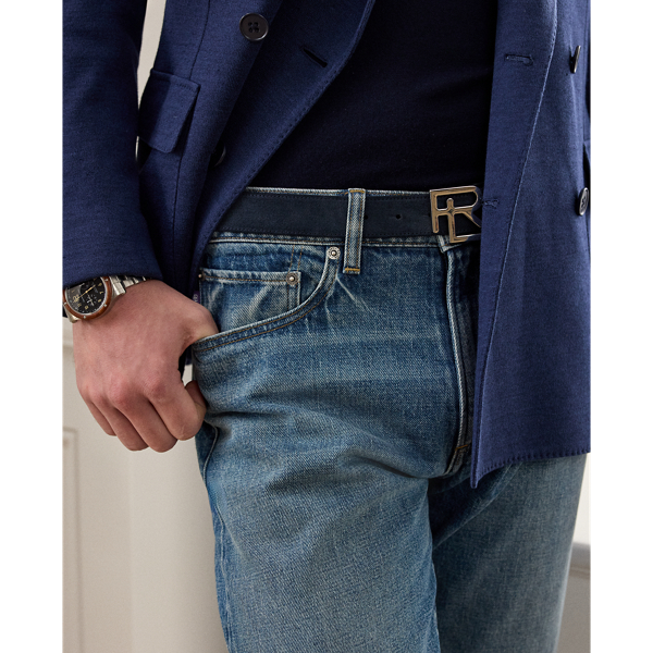 Jean Straight Fit Purple Label en Indigo moyen 7