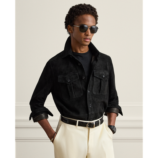Suede Overshirt