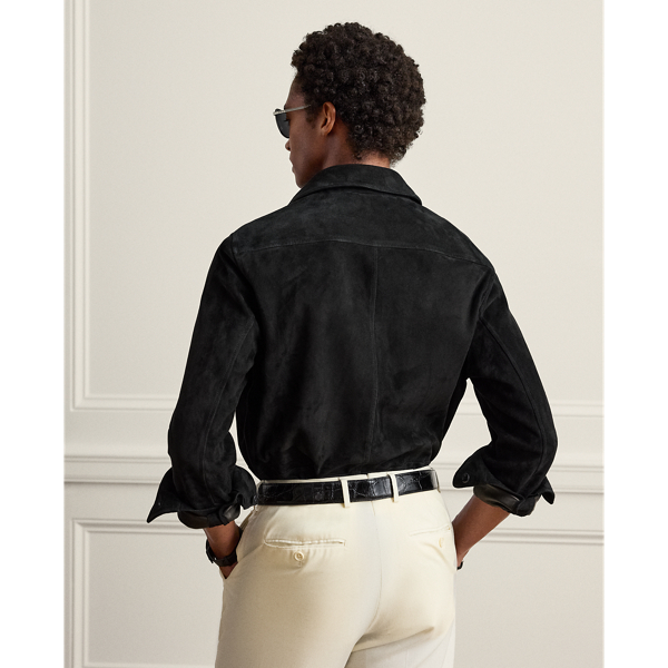 Suede Overshirt