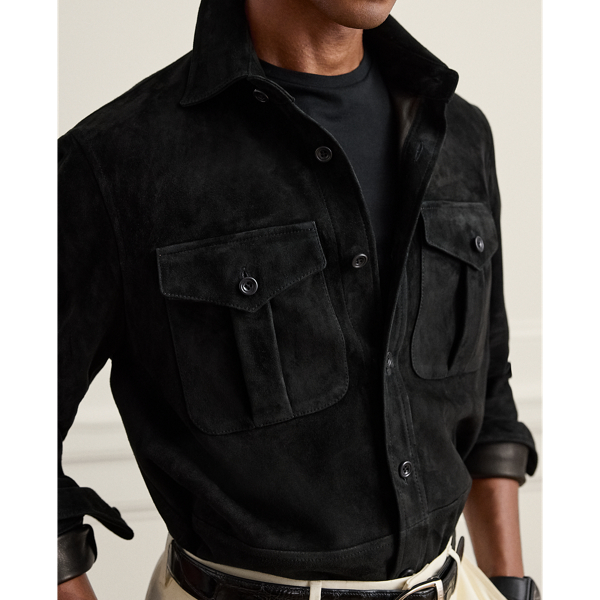 Suede Overshirt