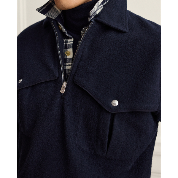 Knit Cavalry Twill Pullover