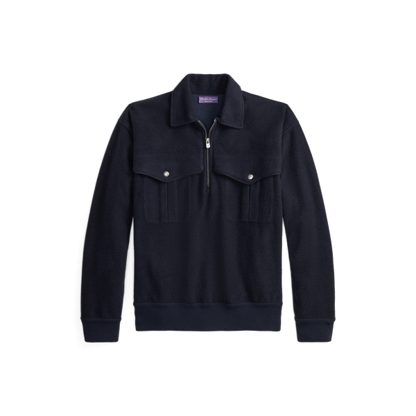 Knit Cavalry Twill Pullover
