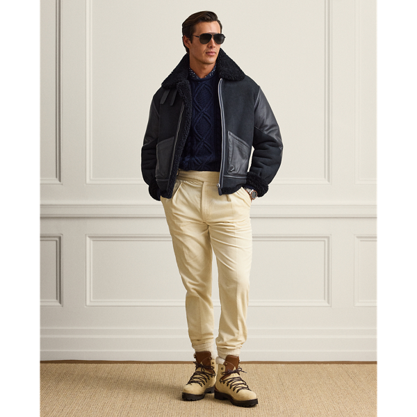 Aran-Knit Cashmere Jumper