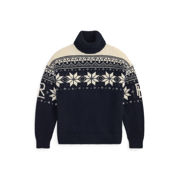 Kaschmir-Mohair-Rollkragenpullover