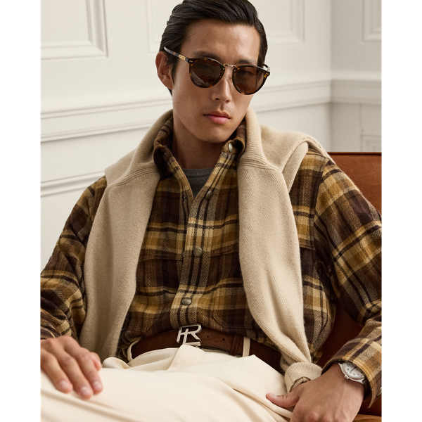 Plaid Wool Shirt