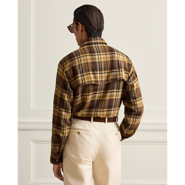 Plaid Wool Shirt
