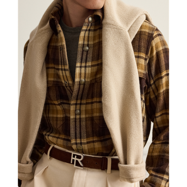 Plaid Wool Shirt