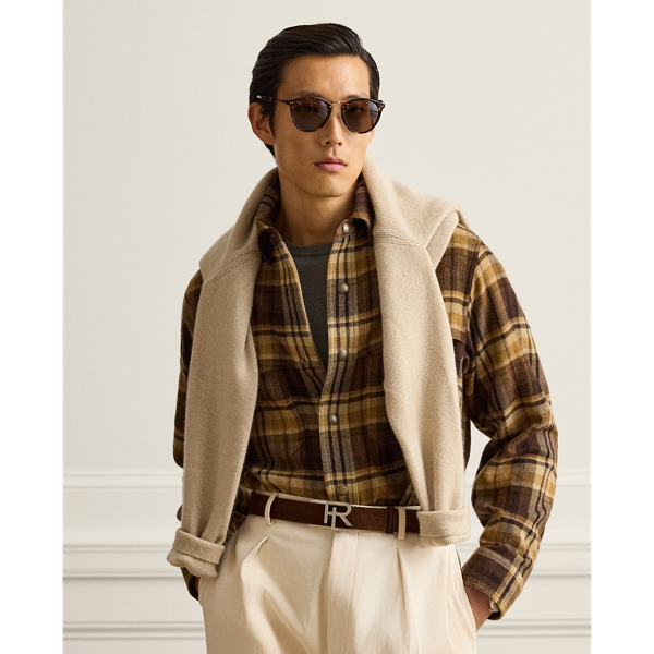 Plaid Wool Shirt