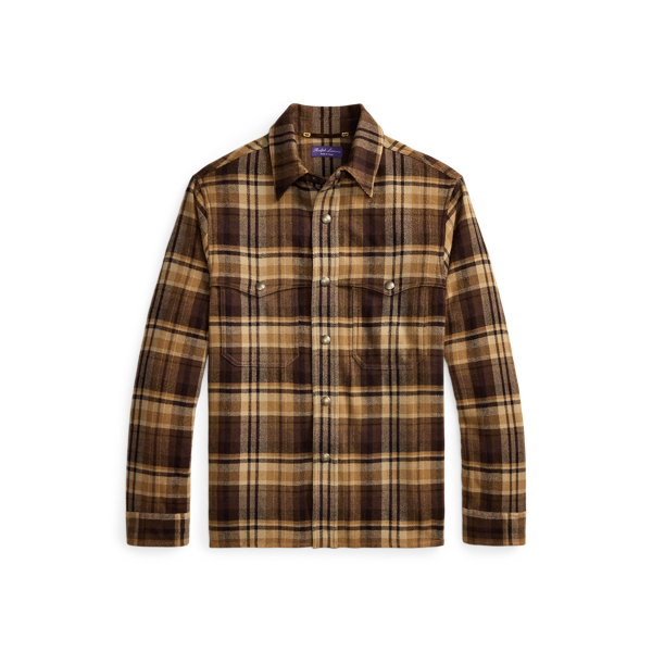 Plaid Wool Shirt