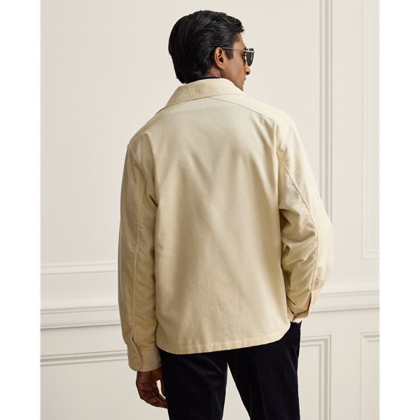 Purple Label コーデュロイ シャツ クラシック クリーム 5