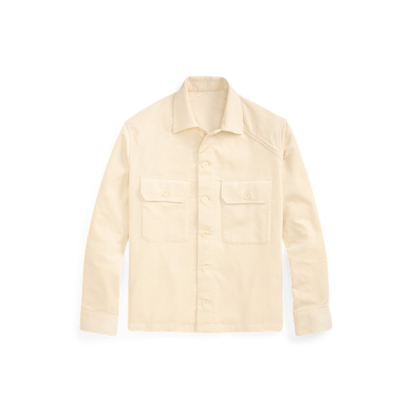 Purple Label コーデュロイ シャツ クラシック クリーム 2