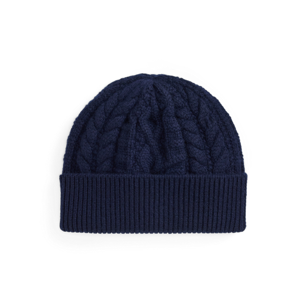 Cable-Knit Cashmere Beanie