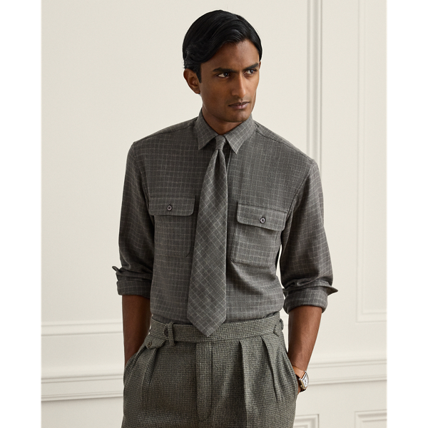Tattersall Flannel Shirt
