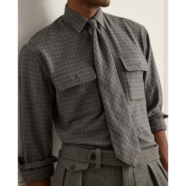 Tattersall Flannel Shirt