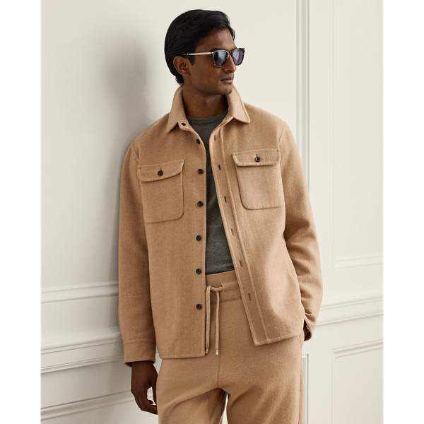 Calloway Cashmere Shirt Jacket