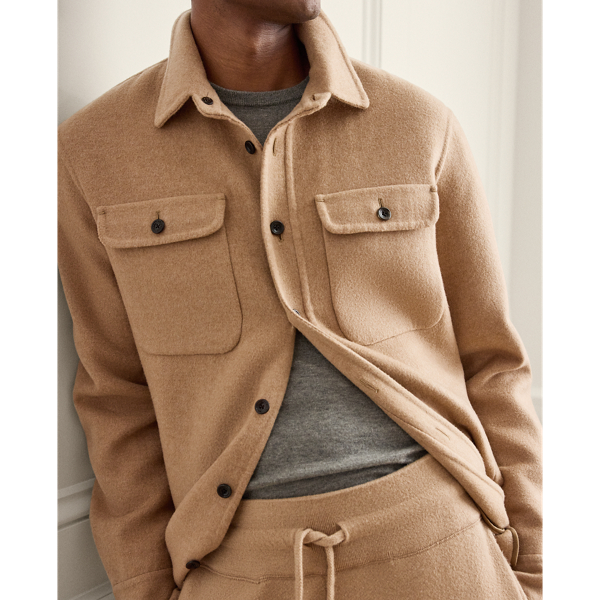 Calloway Cashmere Shirt Jacket