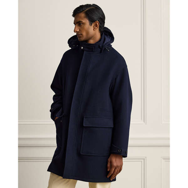 Parka Auden en laine et cachemire